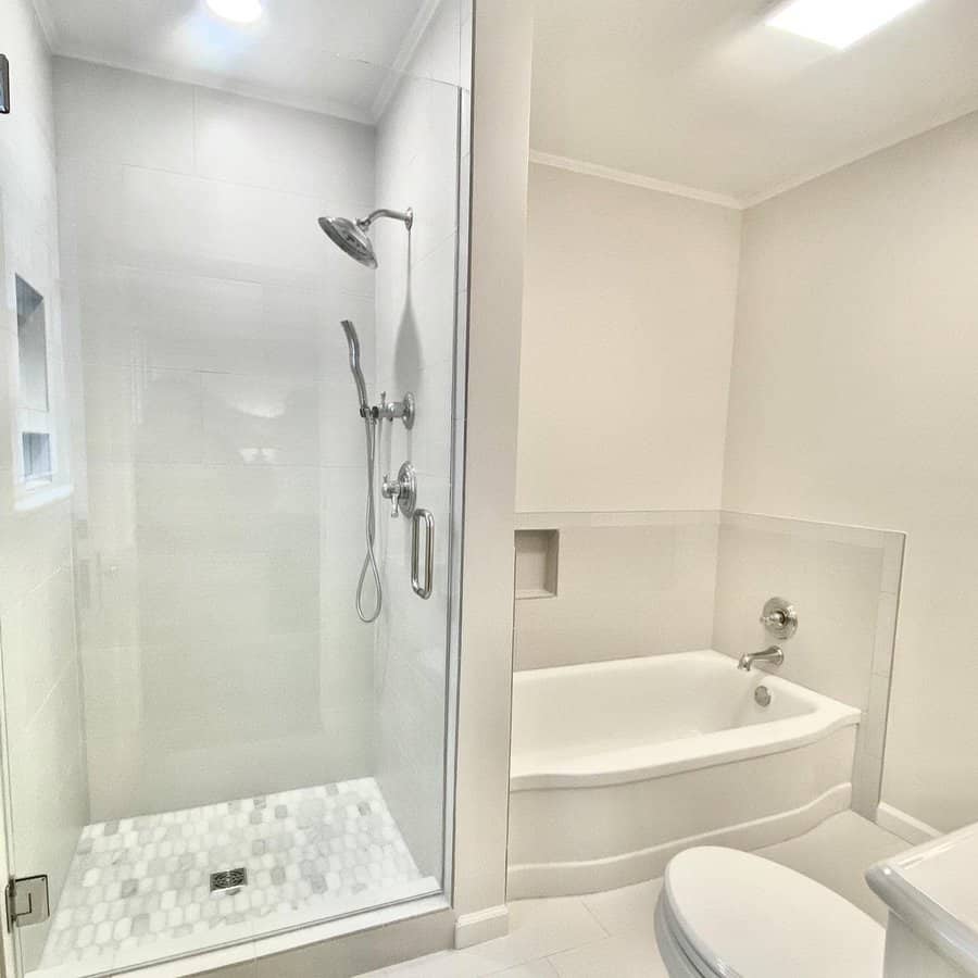 white small bathroom 