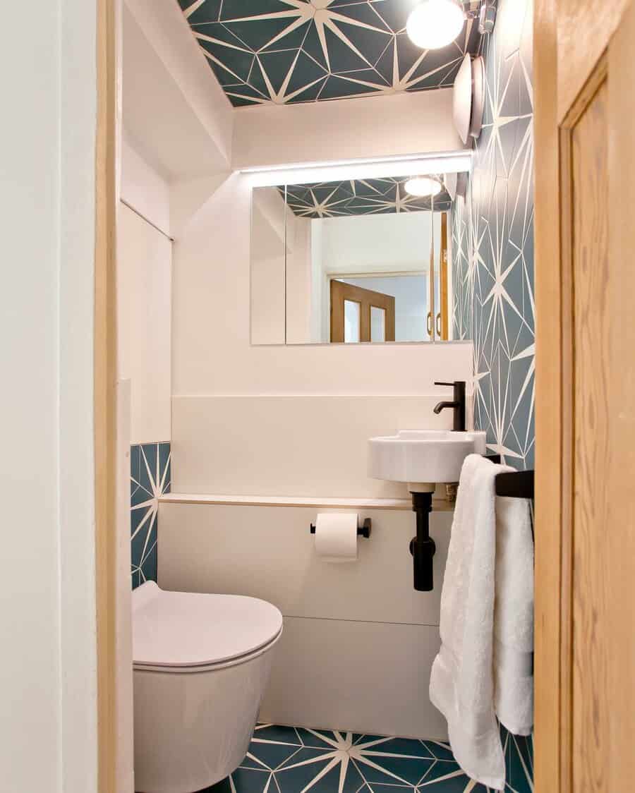 Tiles Blue Bathroom Ideas instildesign