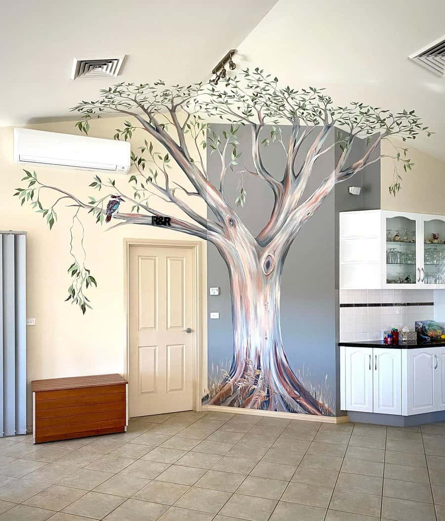 Tree mural