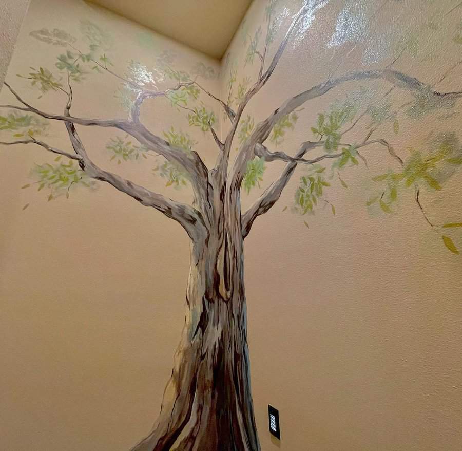 Tree mural