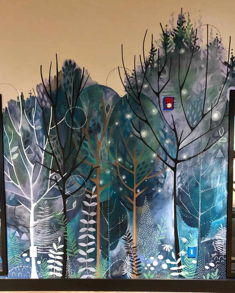 Tree mural