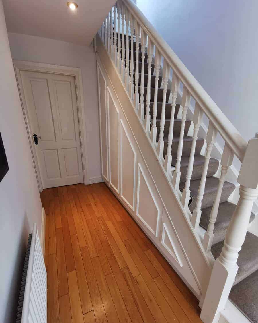 Basement Stairs With Runner