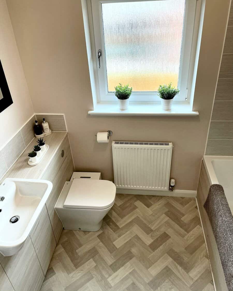 9 Small Bathroom Flooring Ideas