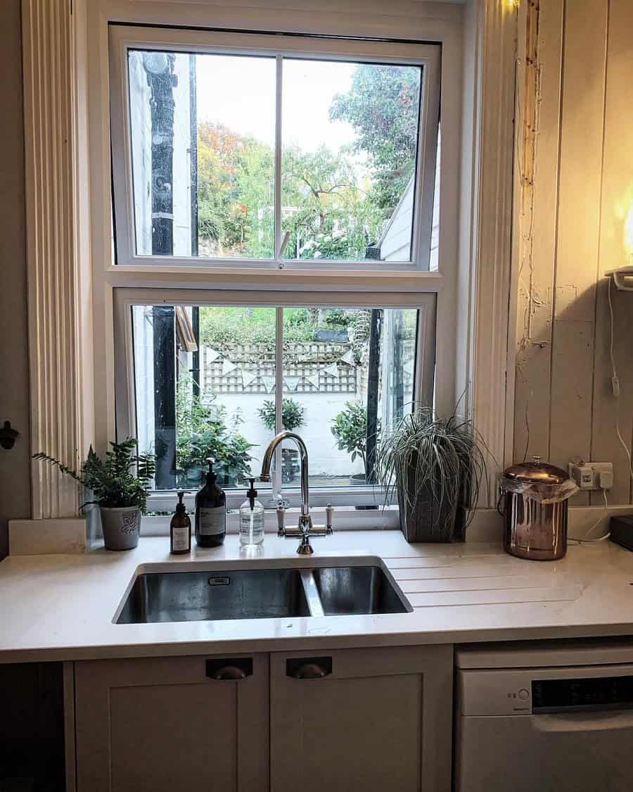 Small kitchen with natural light