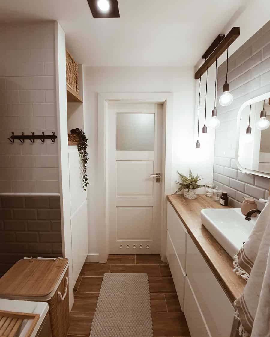 Wood Small Bathroom Flooring Ideas mojmay azyl