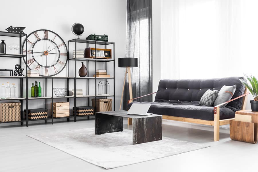 Industrial living room