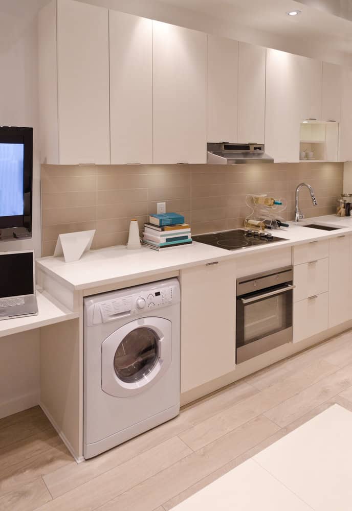 Kitchen laundry room