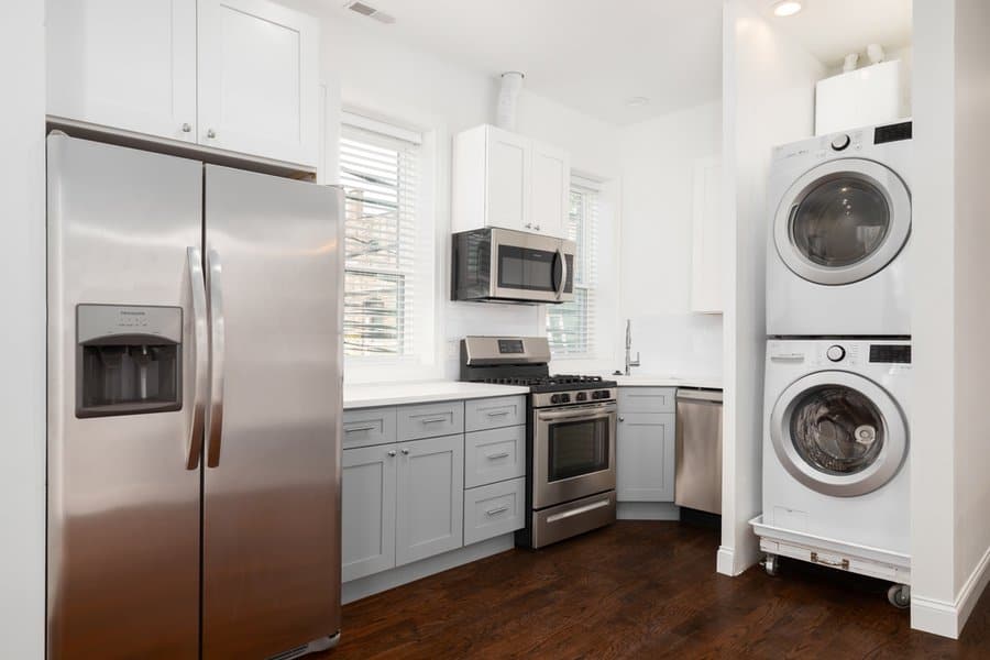 Kitchen laundry room