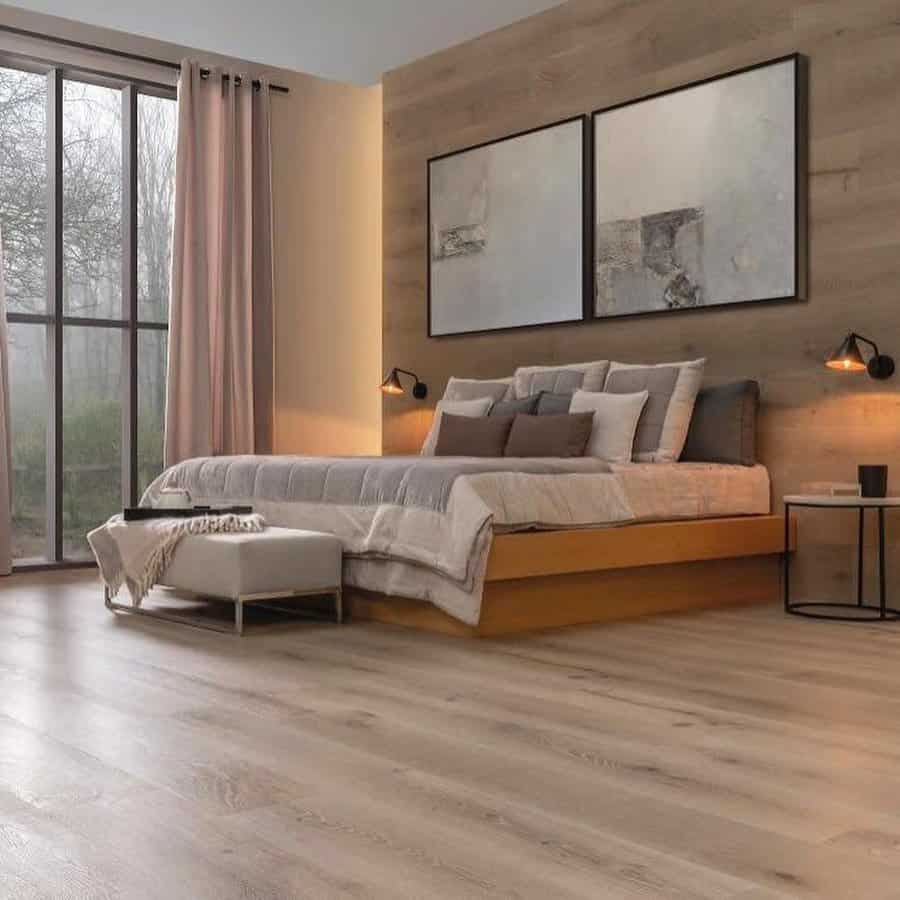 Luxury wood flooring