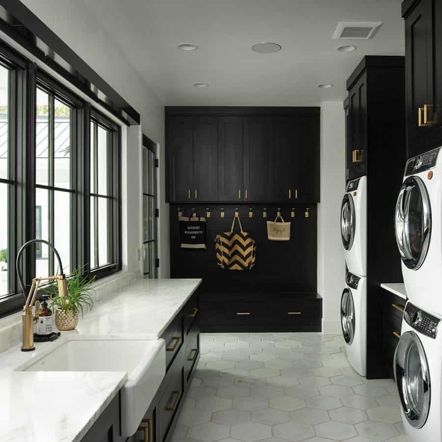 laundry with cabinetry