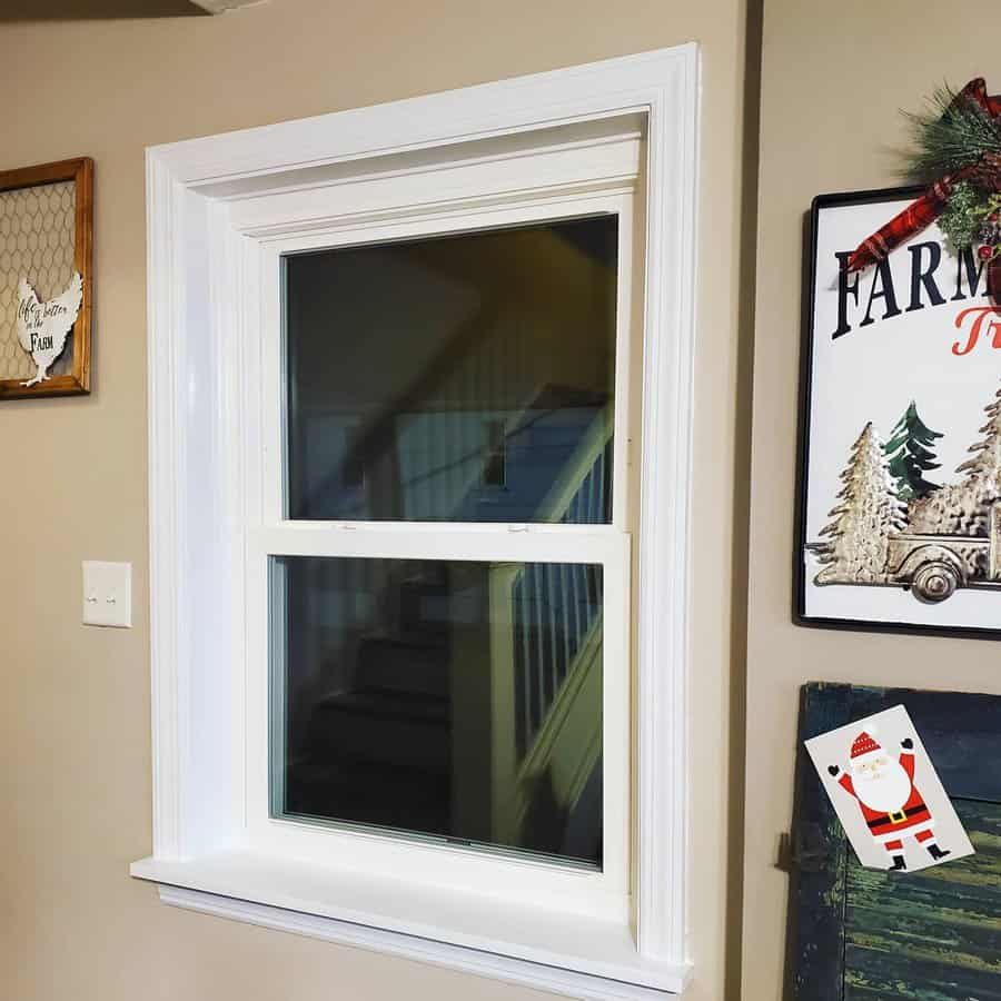 Layered window trim