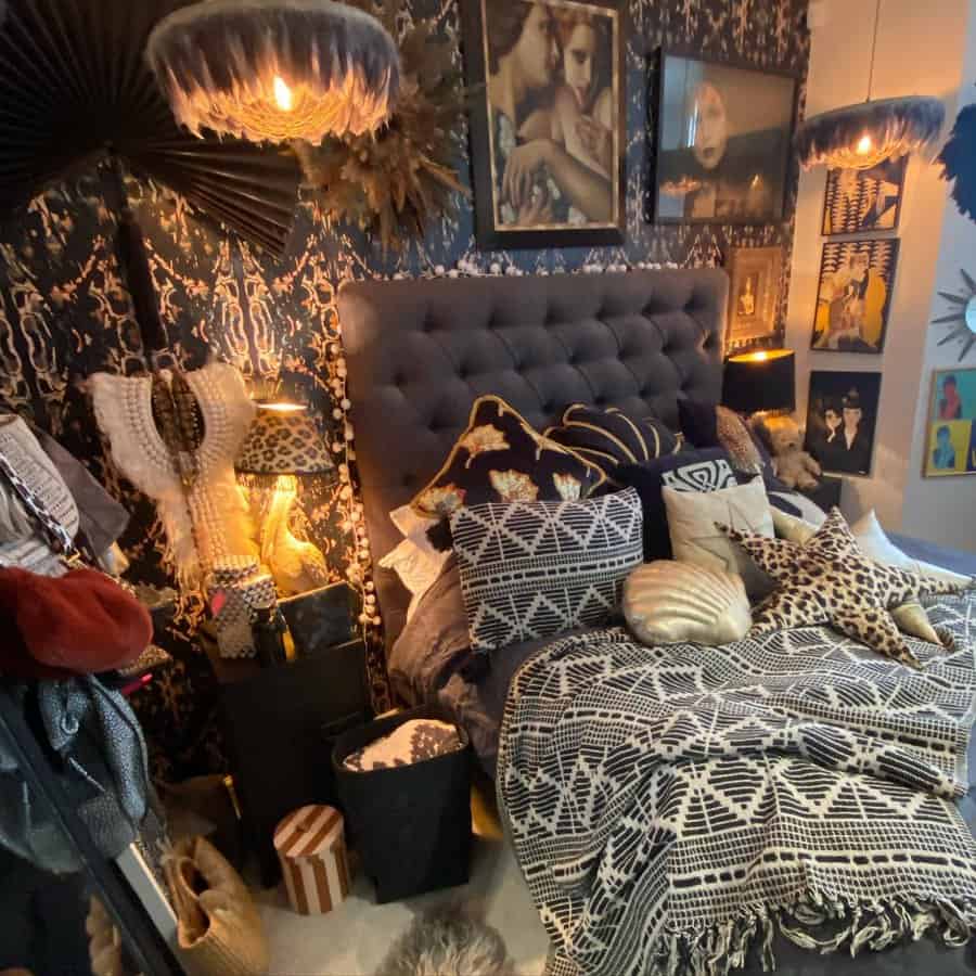 Maximalist bedroom 