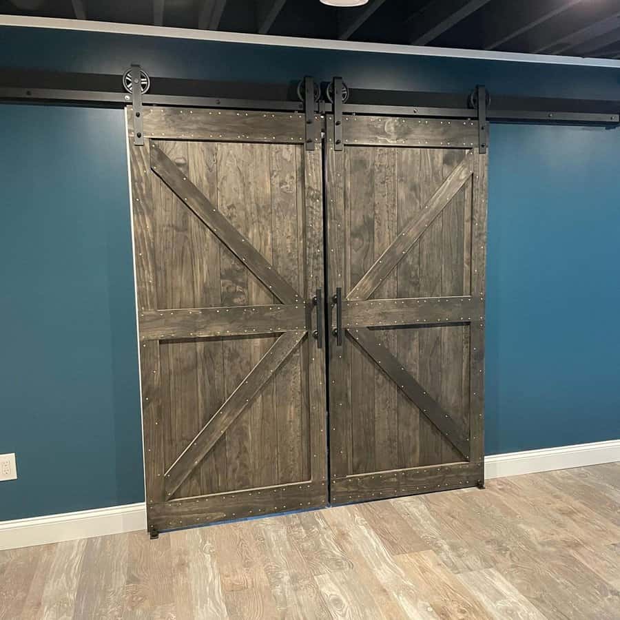 Double barn door