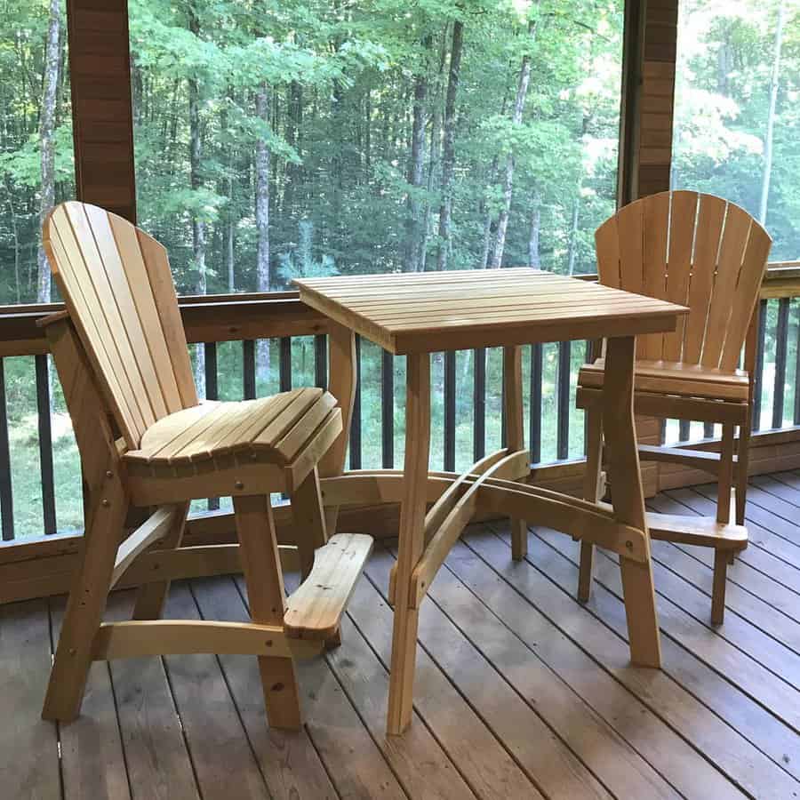 Adirondack chairs