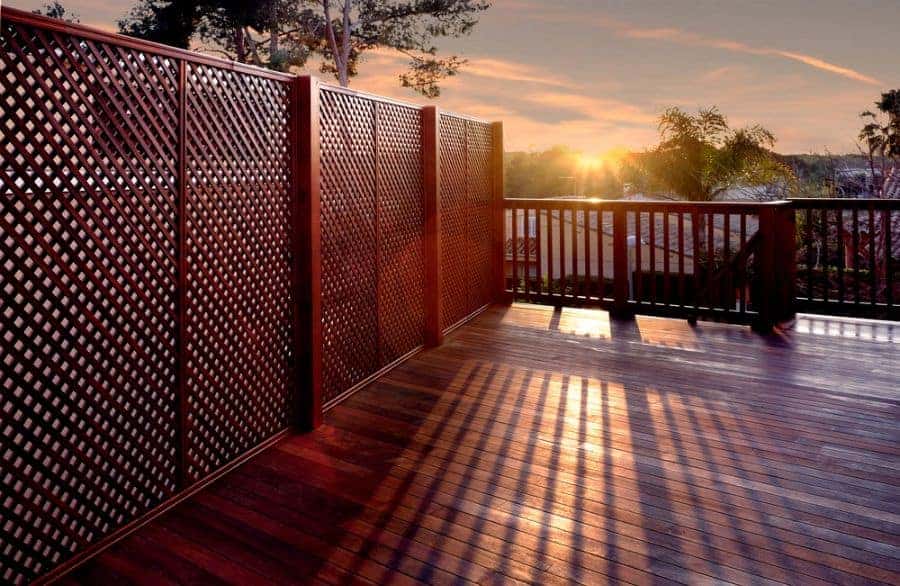 Lattice Wood Fence Ideas 2