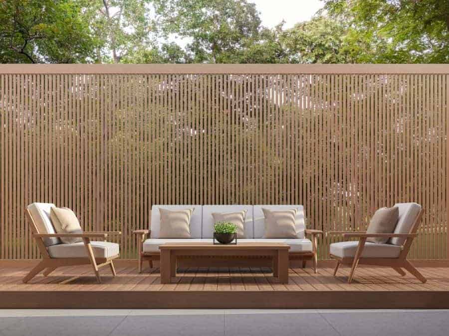 Modern Wood Fence Ideas 3