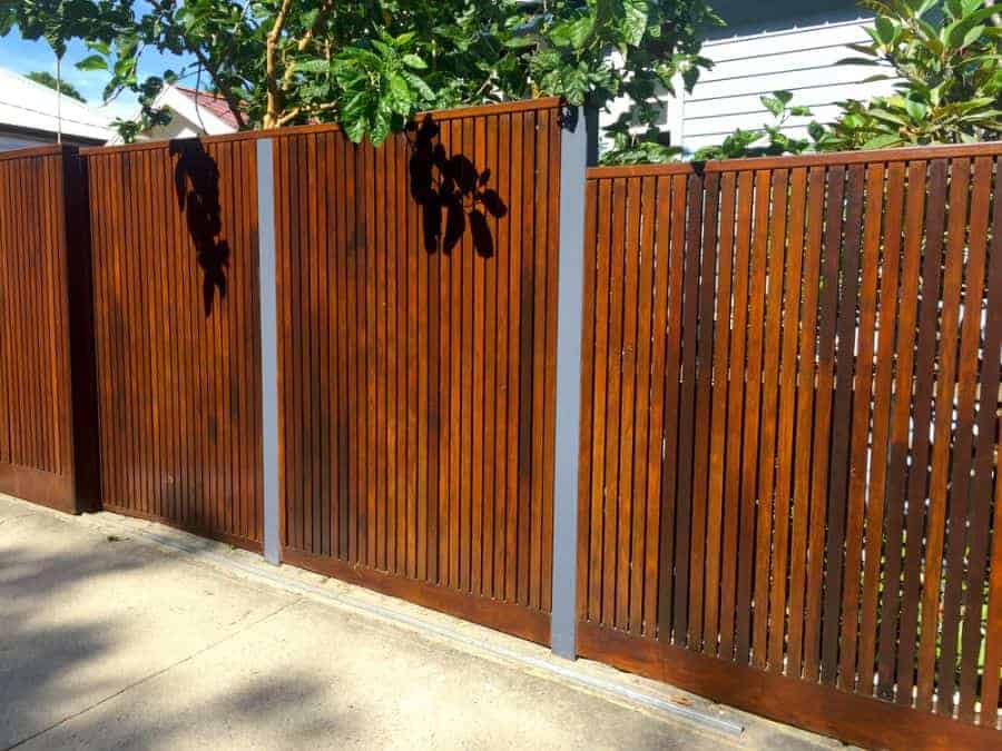 Modern Wood Fence Ideas 8