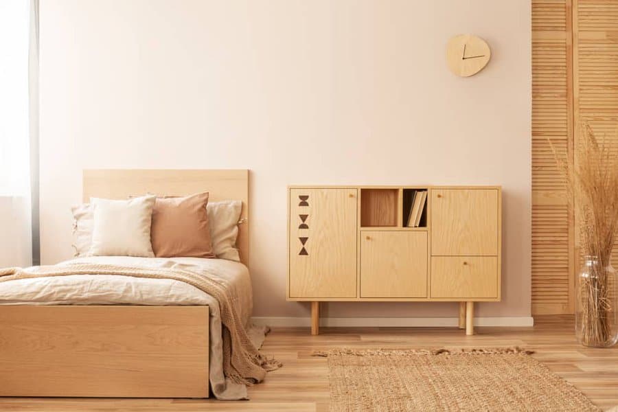 Monochrome minimalist bedroom ideas 2