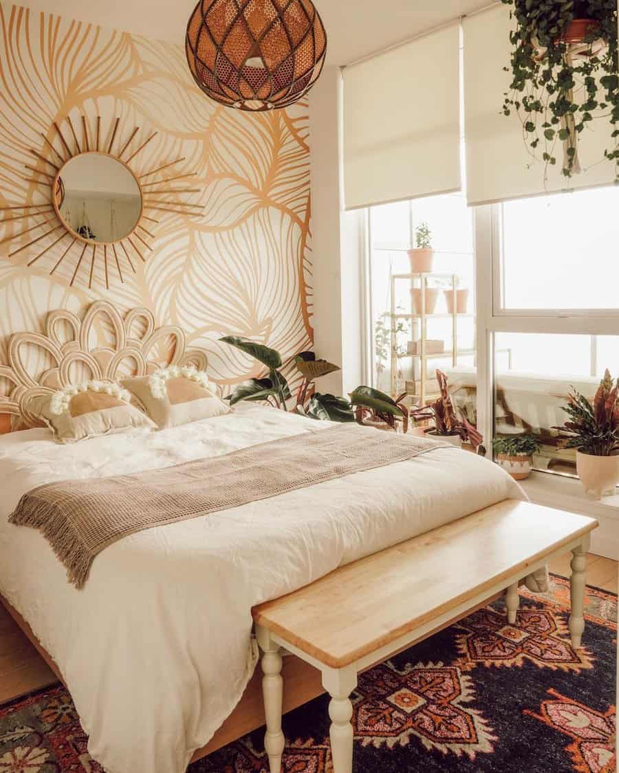 decorative wallpaper bedroom wall decor