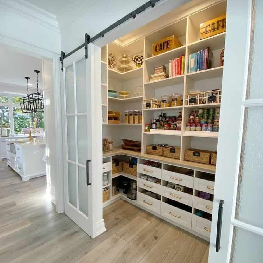 Pantry barn door