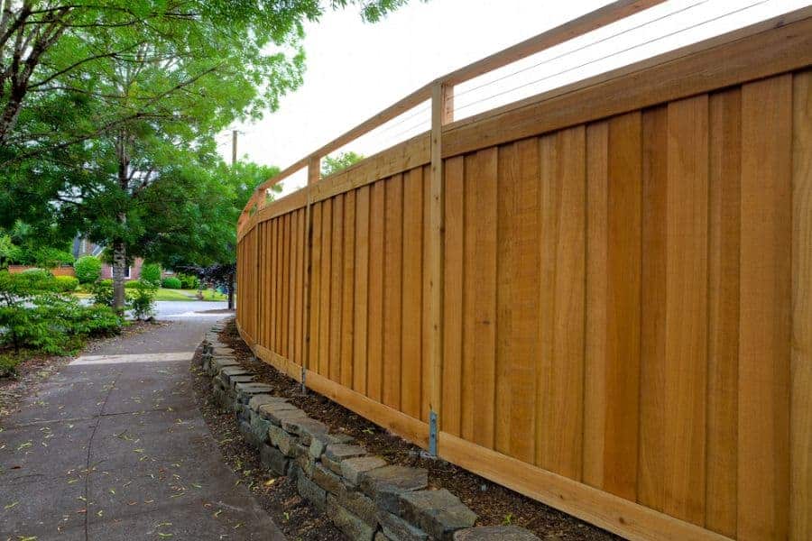 Privacy Wood Fence Ideas 6