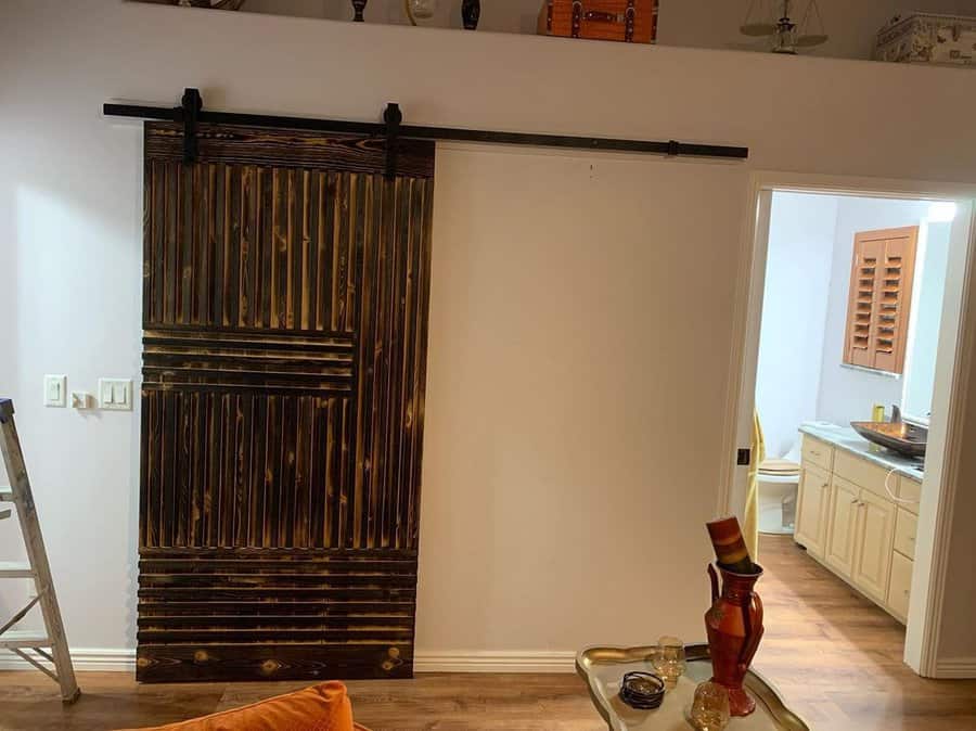 Wide barn door