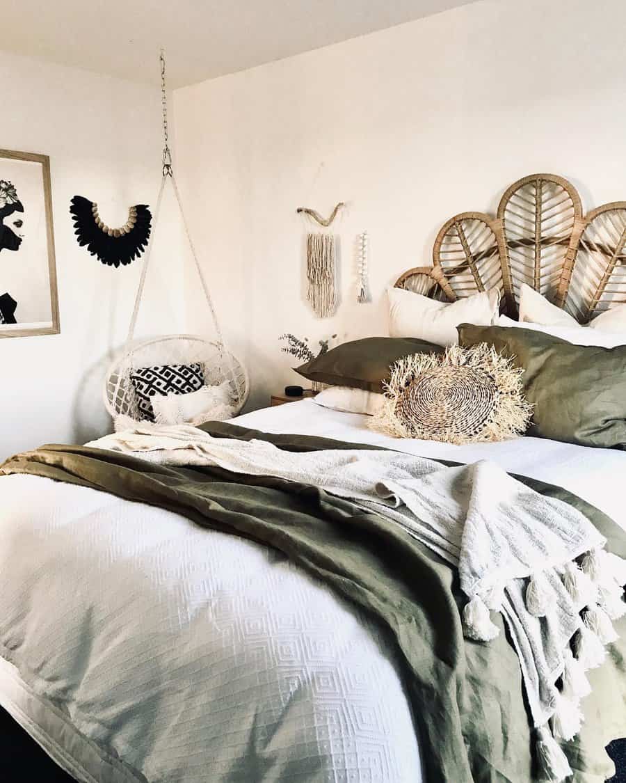 organic modern-style bedroom