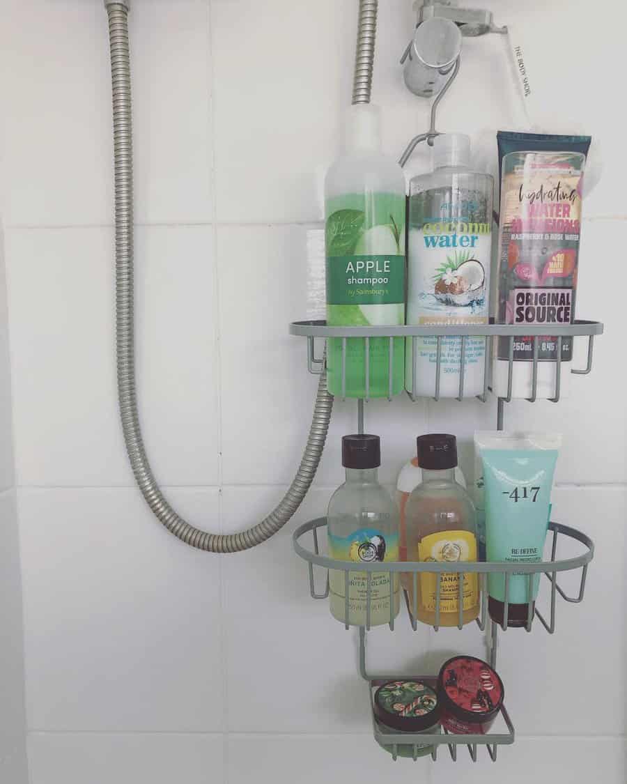 Hanging shower caddy