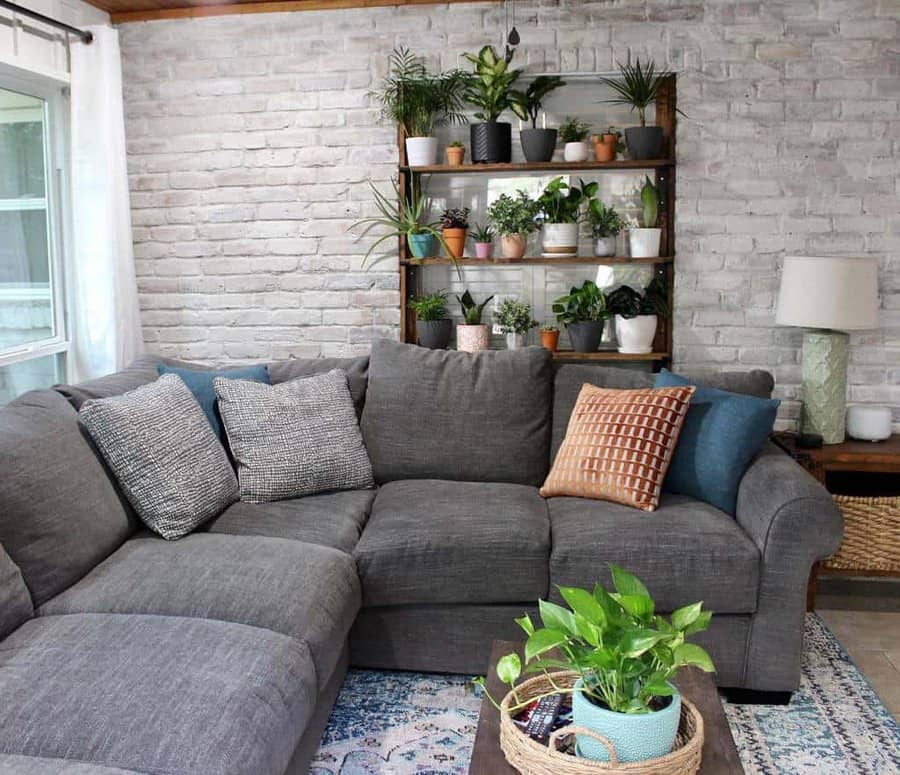 plant sunroom living room