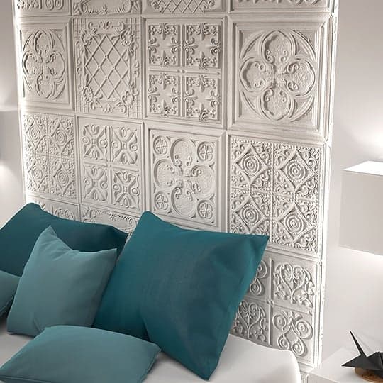 3D decorative accent wall