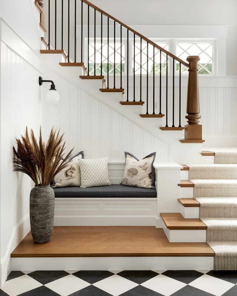 Under the stairs reading nook