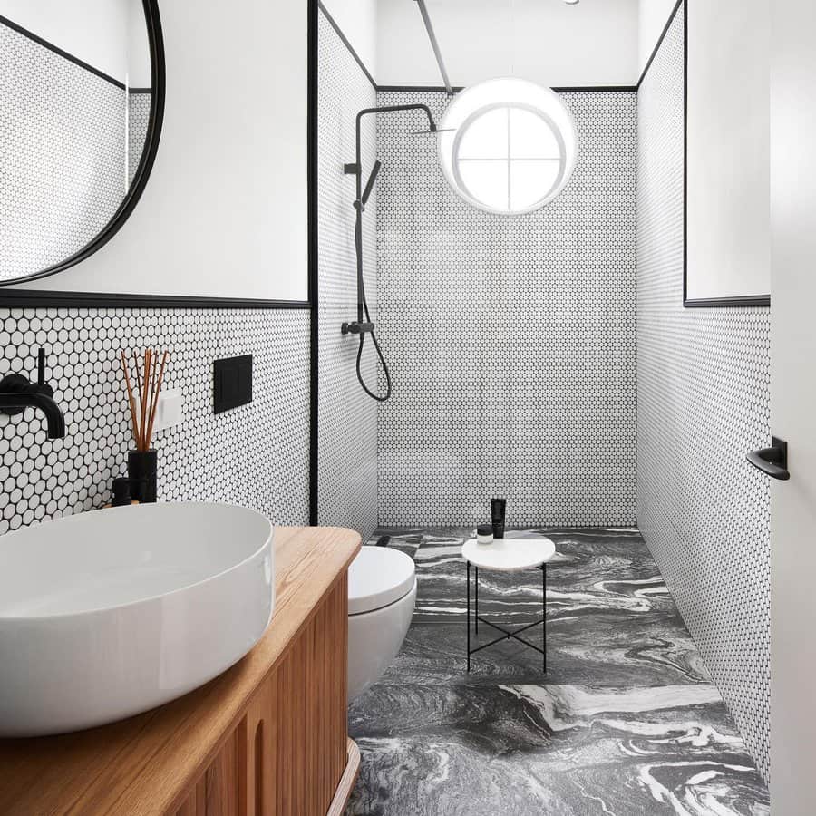 58 Creative Bathroom Wall Concepts for Every Style