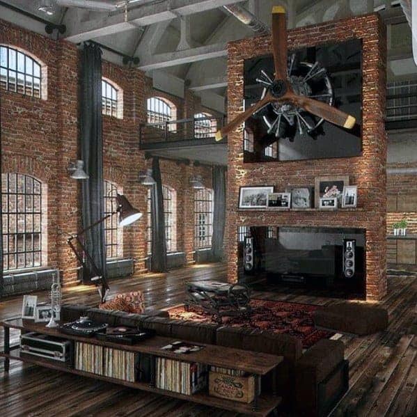 industrial bachelor's pad
