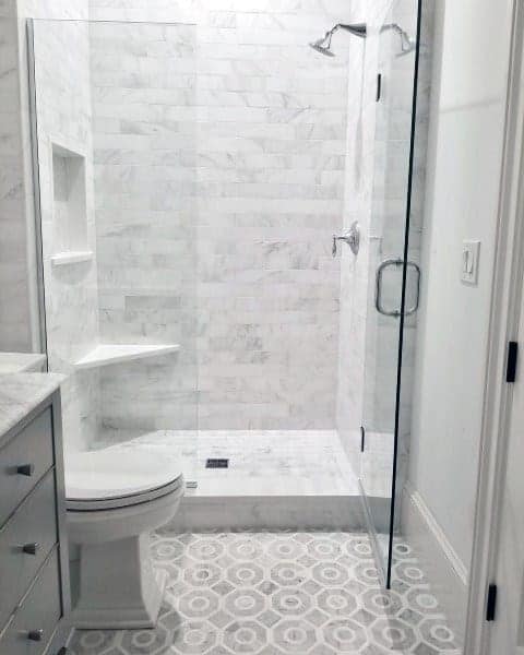 bathroom floor pattern design ideas