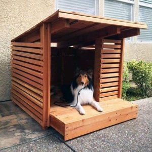 31 Dog House Ideas for a Tail-Wagging Retreat - Trendey - West Elm Inspired Dog House