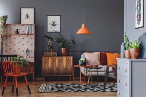 modern and vintage home design