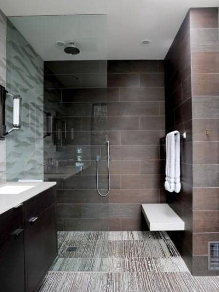 modern shower design