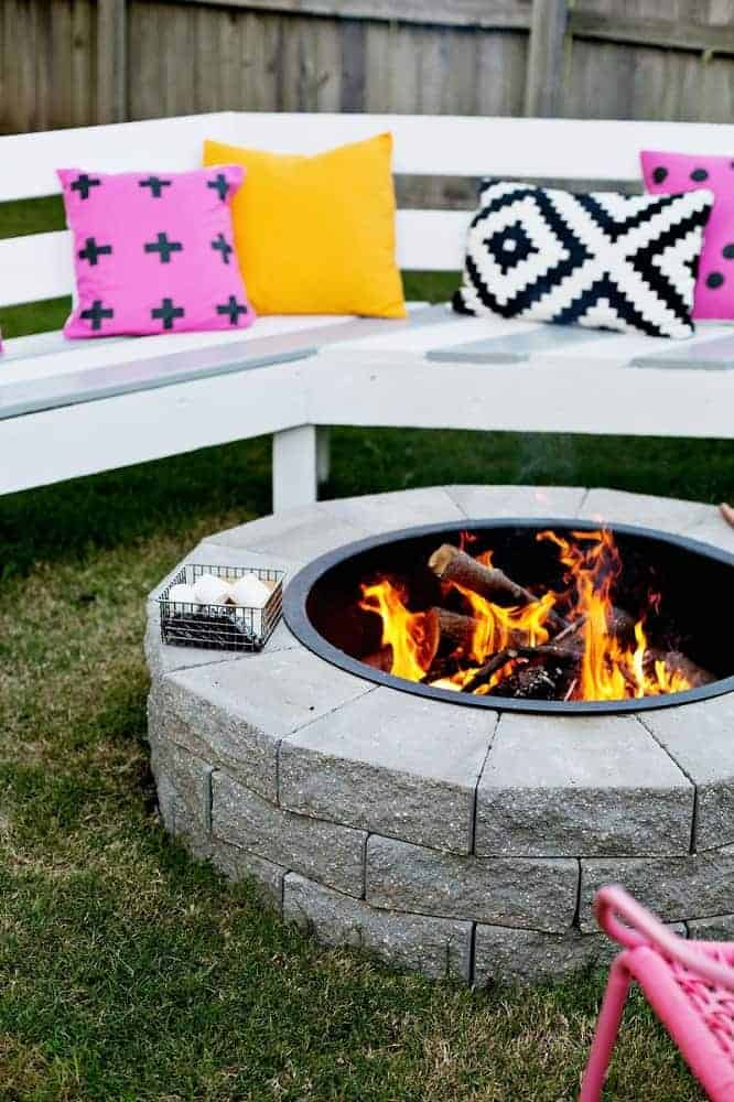 outdoor fire pit