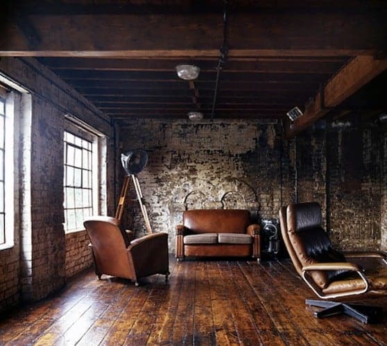 Industrial man cave