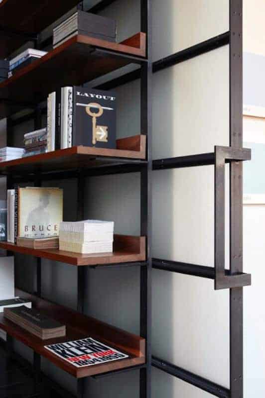 Floating bookcases