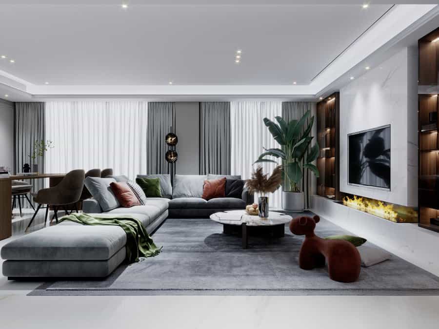 large living room