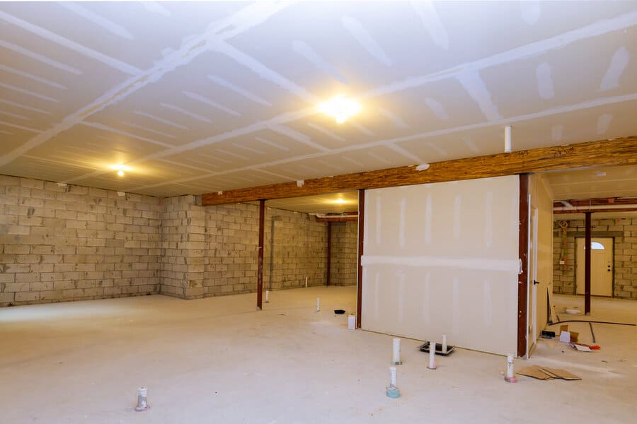 Drywall ceiling