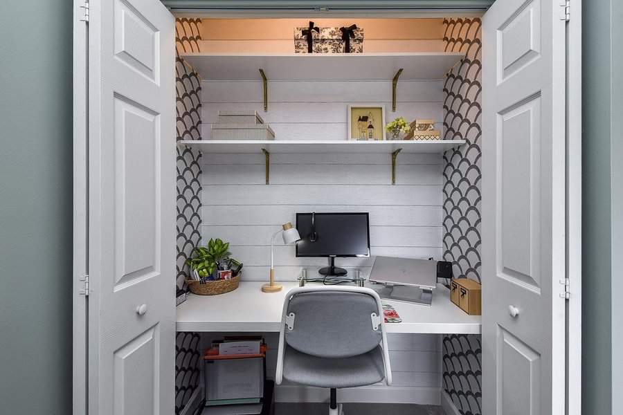 19 Smart Closet Office Ideas for a Stylish and Functional Space